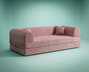 Atelier Del Sofa Legom Eco - Sofá-cama de 3 plazas Rosa